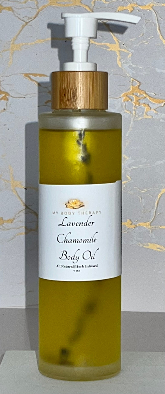 All Natural Herb-Infused Body Oil